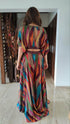 (@Debina Bonnerjee) Stripe Technicolour Coord Set